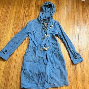 Gloverall Coat Womens No 2 Chest 32 Cotton England Toggle Duffle US 8